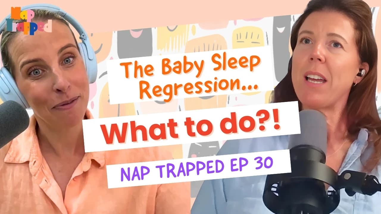 Surviving the 4-Month Sleep Regression | Baby Sleep Self-Settling Secrets episode artwork